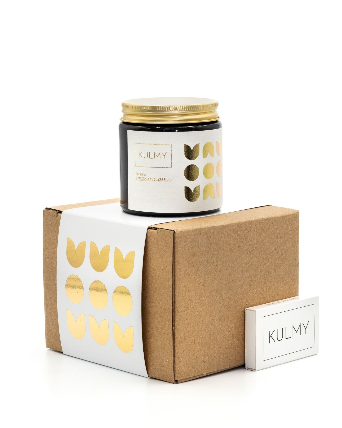 ŚWIECZKA Z WOSKU PSZCZELEGO