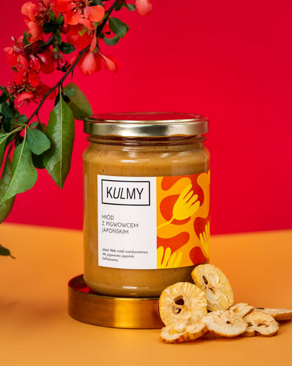 MIÓD Z PIGWOWCEM JAPOŃSKIM