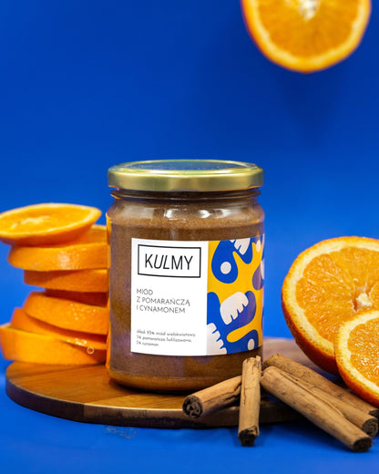 MIÓD Z POMARAŃCZĄ I CYNAMONEM