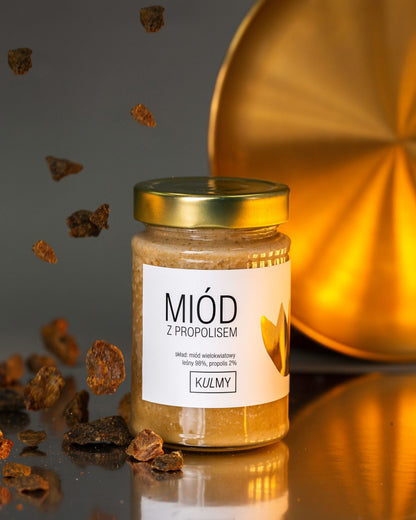 MIÓD Z PROPOLISEM