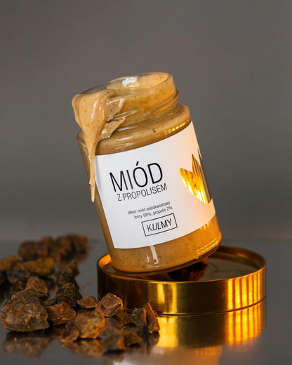 MIÓD Z PROPOLISEM