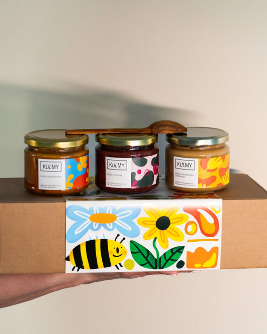 NAJWIĘKSZY ZESTAW MIODY Z OWOCAMI