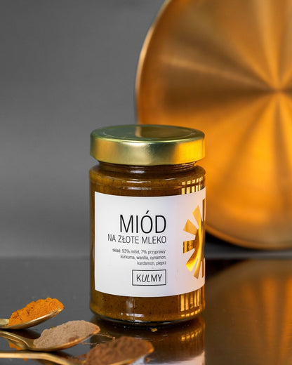 MIÓD NA ZŁOTE MLEKO