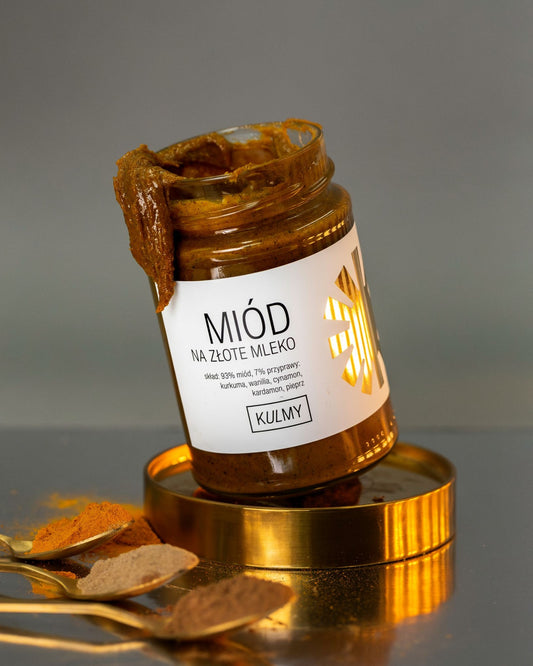 MIÓD NA ZŁOTE MLEKO